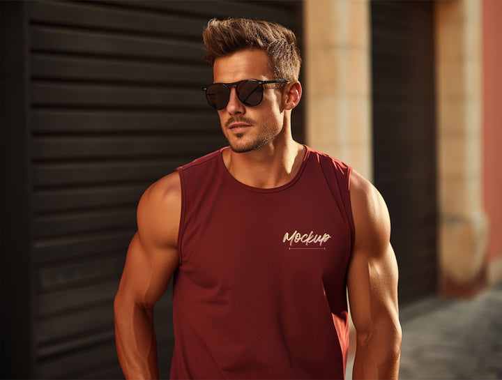 use muscle tees both for workouts or as casual wear