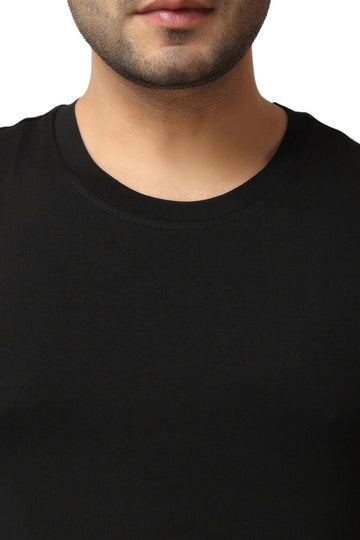 Men's Gym Muscle Tee in Black Color