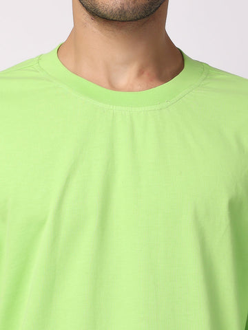 Parrot Green Polo Neck T-Shirt Online 