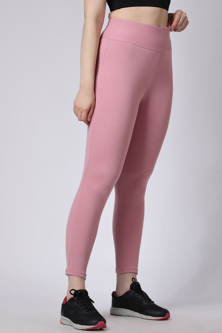 Women's Pink Gym wear Leggings